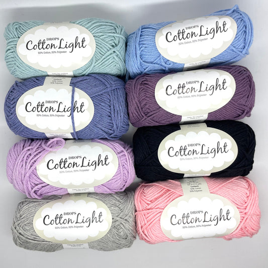 Cotton yarn 8 ply Drops Cotton light